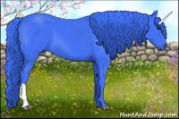 Horse Color:Watercolor Smoky Black 