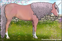 Horse Color:Watercolor Palomino Sabino 