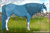 Horse Color:Watercolor Smoky Black Sabino 