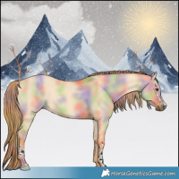 Horse Color:Nacre Red Dun