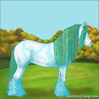 Horse Color:Painted Thunderstruck Chestnut Ice Sabino Splash Appaloosa 