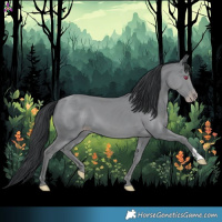 Horse Color:Classic Champagne Chinchilla 