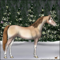 Horse Color:Red Onyx Pearl Brindle 