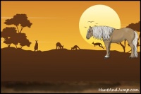 Horse Color:Silver Smoky Black 