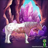 Horse Color:Watercolor Silver Brown Sabino Tobiano Appaloosa 