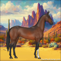 Horse Color:Brown 