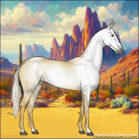 Horse Color:Gray Palomino 