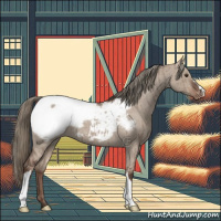 Horse Color:Liver Red Dun Mushroom Appaloosa Brindle 
