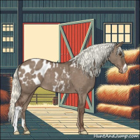Horse Color:Liver Red Dun Mushroom Appaloosa Brindle