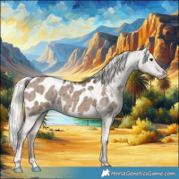 Horse Color:Liver Red Dun Mushroom Appaloosa Brindle 