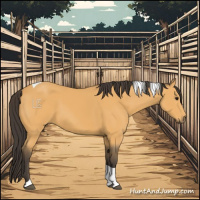 Horse Color:Buckskin Tobiano 