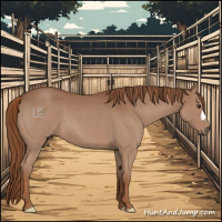 Horse Color:Red Roan 