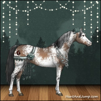 Horse Color:White Spotted Bay Dun 