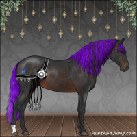 Horse Color:Painted Brown 