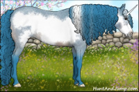 Horse Color:Watercolor Bay Roan Frame 