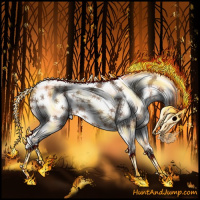 Horse Color:White Spotted Classic Champagne Splash 