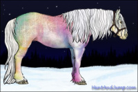 Horse Color:Plaid Liver Red Dun Ice Mushroom Sabino