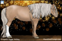 Horse Color:Silver Black Pearl 