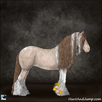 Horse Color:Black Ice Pearl Tobiano 