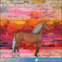 Horse Color:Silver Brown 