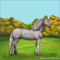 Horse Color:Chocolate Silver Grullo Chinchilla Tobiano 