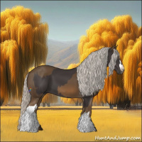 Horse Color:Smoky Black and Silver Smoky Black