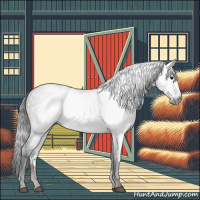 Horse Color:Gray Grullo 