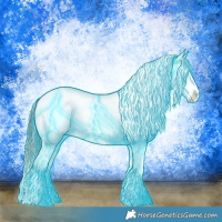Horse Color:Thunderstruck Liver Red Dun Splash Varnish 