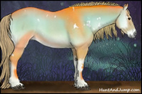 Horse Color:Watercolor White Spotted Liver Red Onyx Roan 