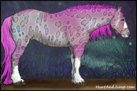 Horse Color:Watercolor Liver Red Onyx Ice Roan Appaloosa 