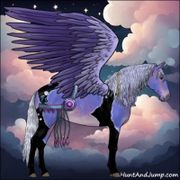 Horse Color:Watercolor Silver Brown Tobiano 