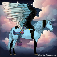 Horse Color:Watercolor Smoky Black Tobiano 