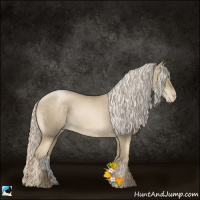 Horse Color:Chocolate Palomino Pearl Mushroom