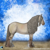 Horse Color:Liver Red Dun Mushroom