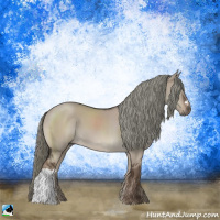 Horse Color:Liver Red Dun Mushroom 