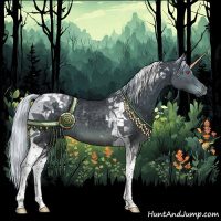 Horse Color:Silver Black Chinchilla Tobiano 
