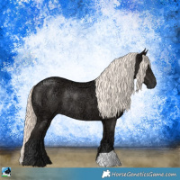 Horse Color:Liver Chestnut Ice Mushroom Rabicano 