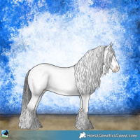 Horse Color:Brown Onyx Snowflake Varnish