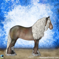 Horse Color:Liver Chestnut Mushroom Rabicano 