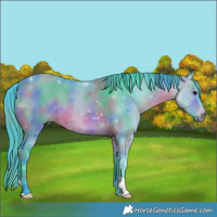Horse Color:Nacre Watercolor Bay
