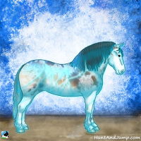 Horse Color:Thunderstruck Bay Ice Onyx Splash 
