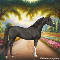 Horse Color:Smoky Black 