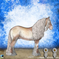 Horse Color:Gold Champagne Onyx Mushroom Sabino