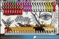Horse Color:Silver Sable Cream Champagne Splash 