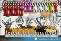 Horse Color:Silver Sable Cream Champagne Splash