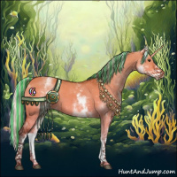 Horse Color:Painted White Spotted Silver Bay Dun 