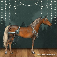 Horse Color:Chocolate Palomino 