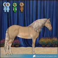 Horse Color:Chocolate Palomino Dun Mushroom Brindle 