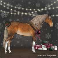 Horse Color:Chocolate Palomino Sabino Tobiano