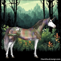 Horse Color:Nacre Blue Onyx Splash Appaloosa 